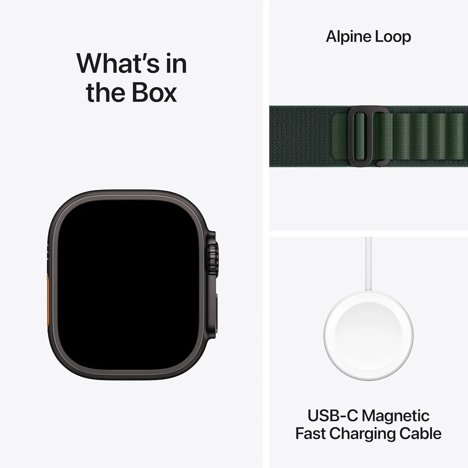 PRO ULTRA-2 GPS  Cellular 49mm Smartwatch, Sports Watch with Natural Titanium Case with  Dark Green Alpine Loop- M/L. Fitness Tracker, Precision GPS, Action Button - Image 3