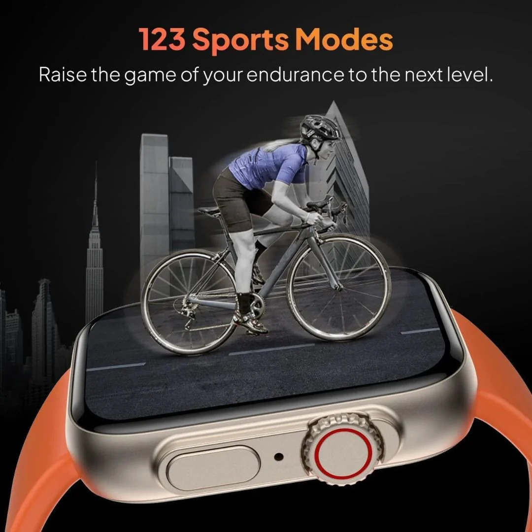 PRO ULTRA-2 49mm Smartwatch (GPS + Cellular) – Fitness Tracker with Action Button + FREE ANC Earbuds - Image 6