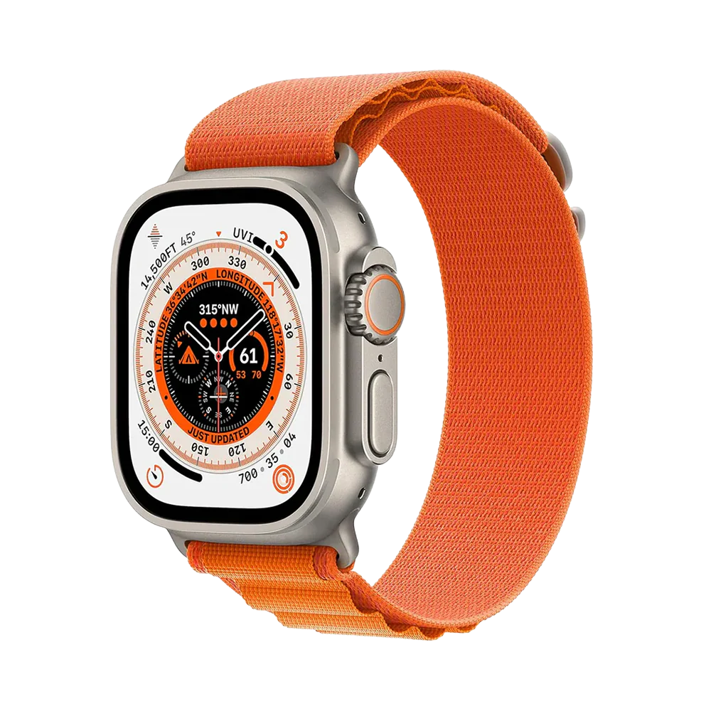 PRO ULTRA-2 GPS  Cellular 49mm Smartwatch, Sports Watch with Natural Titanium Case with  Dark Green Alpine Loop- M/L. Fitness Tracker, Precision GPS, Action Button - Image 15