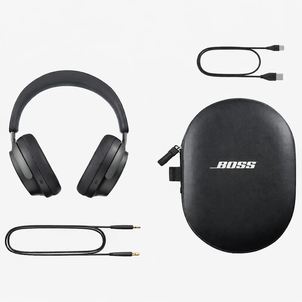 Boss Active Noise Cancelling Headphones with Alexa Voice Control | 40H Battery Life | Premium Sound Quality - Image 4