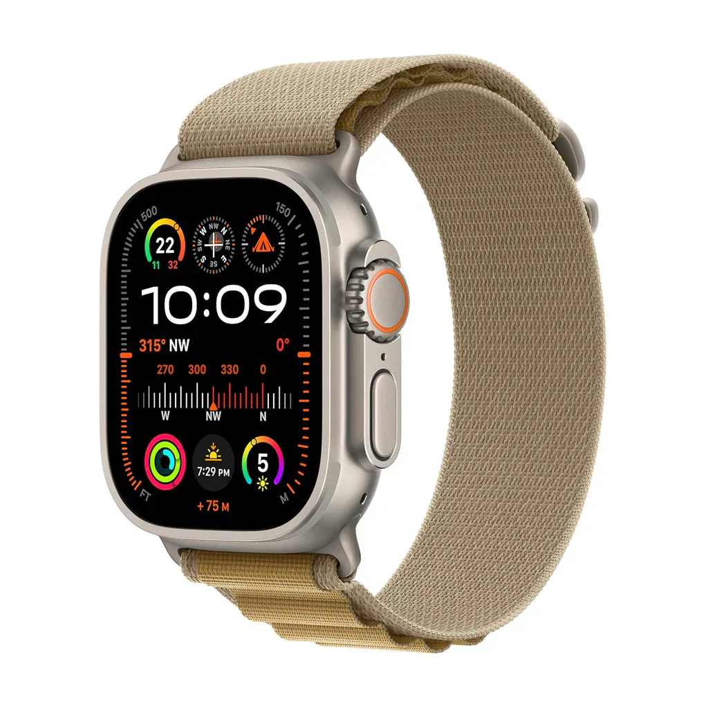 PRO ULTRA-2 GPS  Cellular 49mm Smartwatch, Sports Watch with Natural Titanium Case with Black Ocean Band- M/L. Fitness Tracker, Precision GPS, Action Button - Image 17